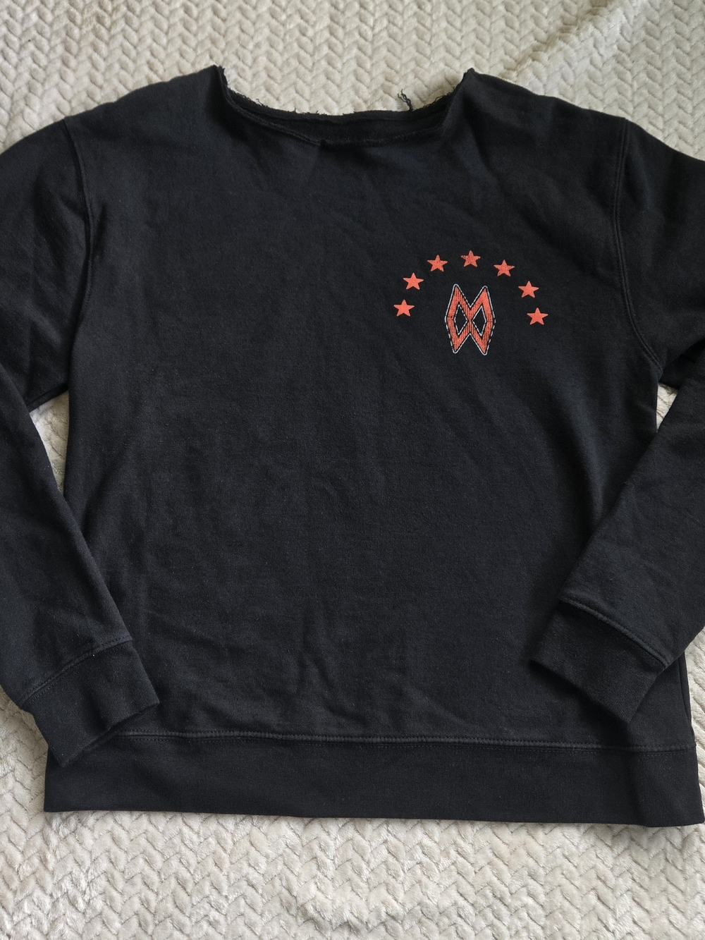 Morgan Wallen Music Sweatshirt One Night At a Time Tour 2024 Small Black